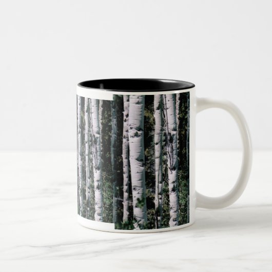 Colorado Aspen Coffee Cup Tweekleurige Koffiemok (Rechts)