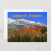 Colorado Autumn Briefkaart (Voorkant / Achterkant)