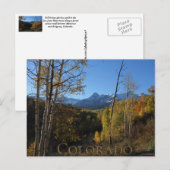 Colorado Autumn Briefkaart (Voorkant / Achterkant)