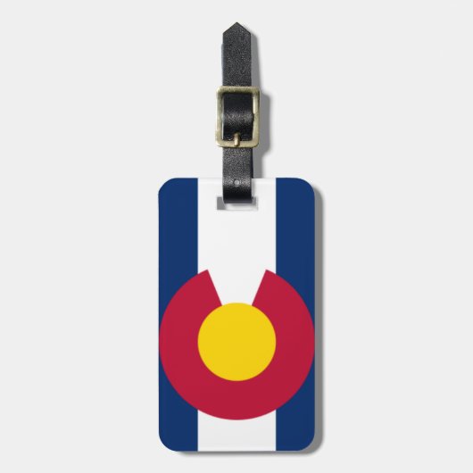 Colorado Bagagelabel (Voorkant verticaal)