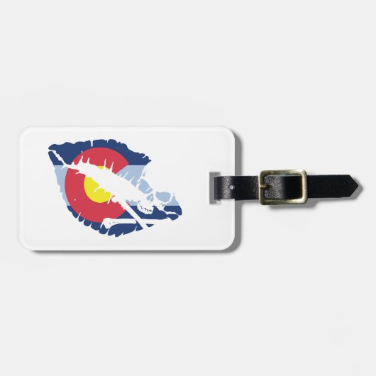 colorado bagagelabel (Voorkant horizontaal)