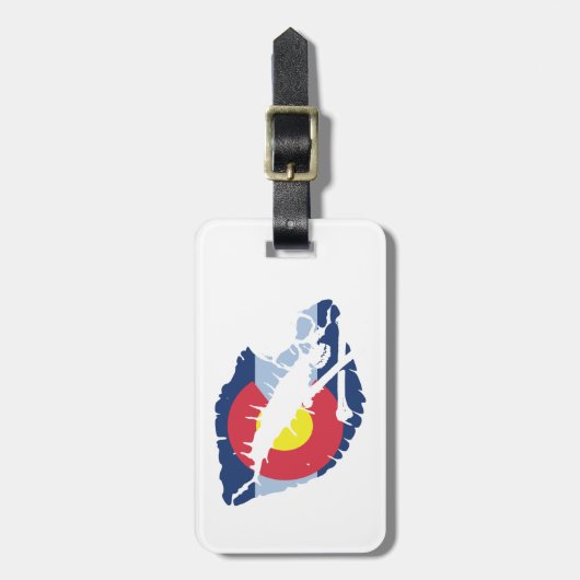 colorado bagagelabel (Voorkant verticaal)