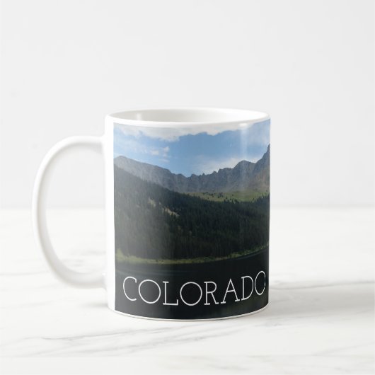 Colorado Beauful Mountains en Serene Lake Mok (Links)