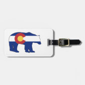 Colorado Beer Flag Bagagelabel (Voorkant horizontaal)