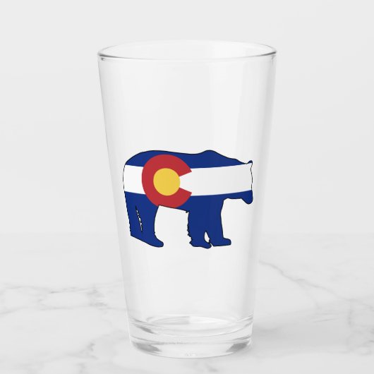 Colorado Beer Flag Glas (Voorkant)
