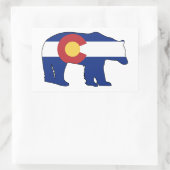 Colorado Beer Flag Rechthoekige Sticker (Tas)
