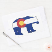 Colorado Beer Flag Rechthoekige Sticker (Envelop)