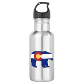 Colorado Beer Flag Waterfles (Voorkant)