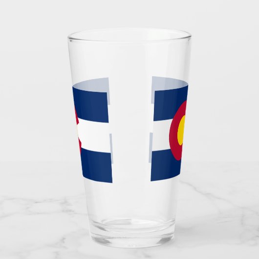 COLORADO BEER GLASS GLAS (Links)