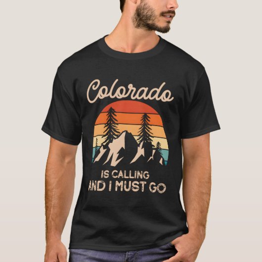 Colorado belt en ik moet gaan. t-shirt (Voorkant)