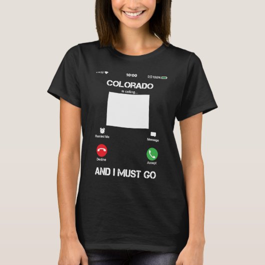 Colorado belt en ik moet grappig zijn. t-shirt (Voorkant)
