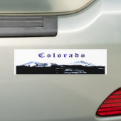 Colorado Berg V Bumpersticker (Op auto)