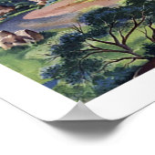 Colorado-bergen, poster voor oldtimers (Hoek)