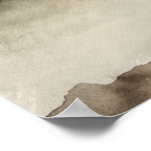 Colorado bergt landschapskunst poster (Hoek)