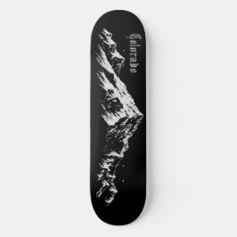 Colorado bergtoppen skateboard
