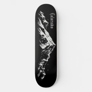 Colorado bergtoppen skateboard