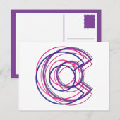 colorado biC Briefkaart (Voorkant / Achterkant)