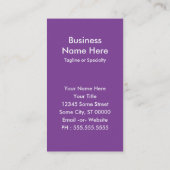 colorado biC Visitekaartje (Achterkant)