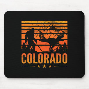 Colorado Bigfoot Berg Dinosaur Bigfoot Camping Muismat