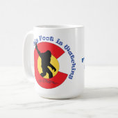 Colorado Bigfoot koffie mok (Voorkant links)