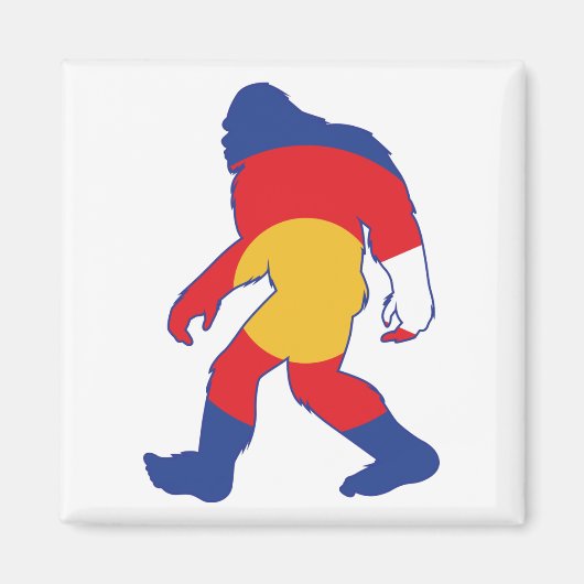 Colorado-Bigfoot Magneet (Voorkant)