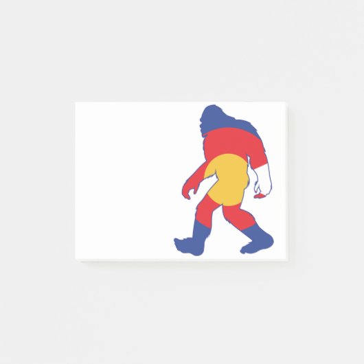 Colorado-Bigfoot Post-it® Notes (Voorkant)