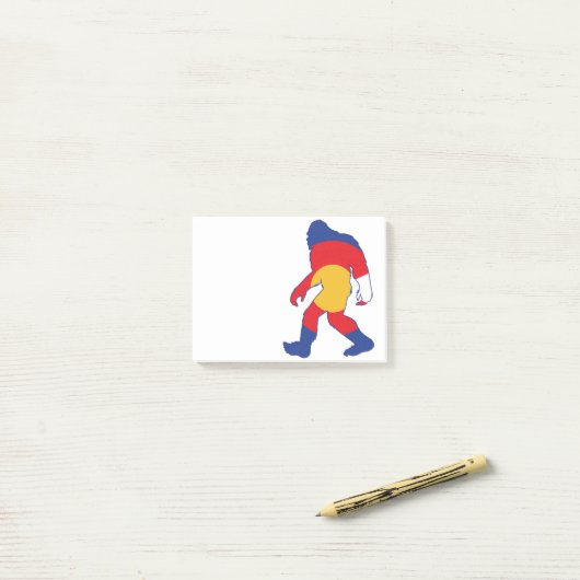 Colorado-Bigfoot Post-it® Notes (Op bureau)