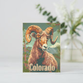 Colorado Bighorn Sheep  Briefkaart (Staand voorkant)