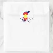 Colorado Biker Ronde Sticker (Tas)