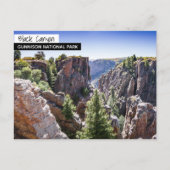 Colorado Black Canyon Briefkaart (Voorkant)