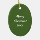 Colorado Blue Columbine Ornament (Achterkant)