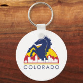 Colorado Blue Horse Sleutelhanger (Voorkant)