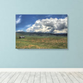 Colorado Boerderij Canvas Afdruk (Insitu (Houten vloer))