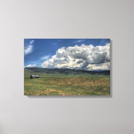 Colorado Boerderij Canvas Afdruk (Voorkant)