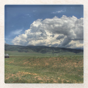 Colorado Boerderij Glazen Onderzetter