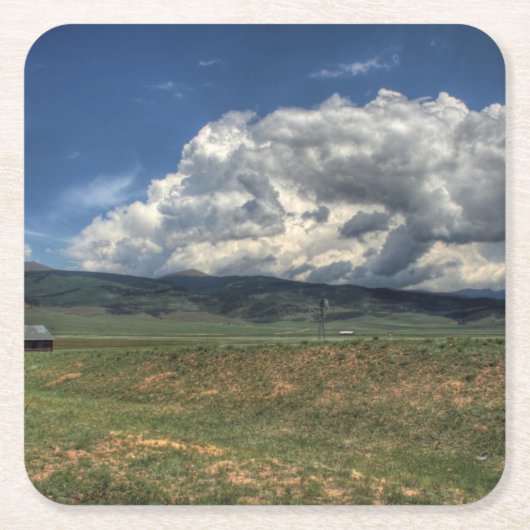 Colorado Boerderij Kartonnen Onderzetters (Voorkant)