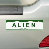 colorado bord new - ALIEN Bumpersticker (Op auto)