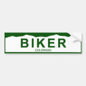 colorado bord new - BIKER Bumpersticker (Voorkant)
