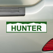 colorado bord new - HUNTER Bumpersticker (Op auto)