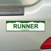 colorado bord new - RUNNER Bumpersticker (Op auto)