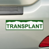colorado bord new - TRANSPLANT Bumpersticker (Op auto)