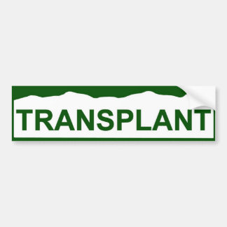 colorado bord new - TRANSPLANT Bumpersticker