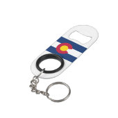 Colorado Bottle-opener-sleutelketen Sleutelhanger Flessenopener (Achterkant Gekanteld)
