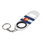 Colorado Bottle-opener-sleutelketen Sleutelhanger Flessenopener (Voorkant Gekanteld)