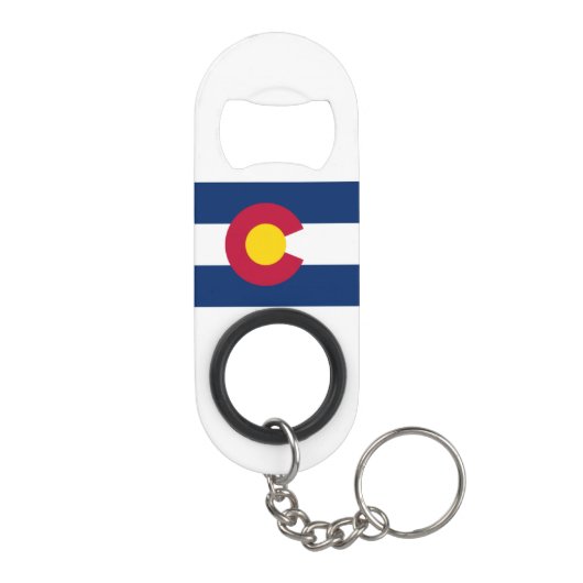 Colorado Bottle-opener-sleutelketen Sleutelhanger Flessenopener (Achterkant)