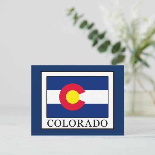 Colorado Briefkaart (Staand voorkant)