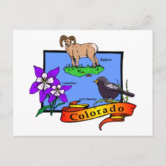 Colorado Briefkaart (Voorkant)