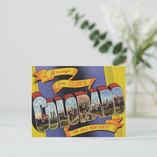 Colorado Briefkaart (Staand voorkant)