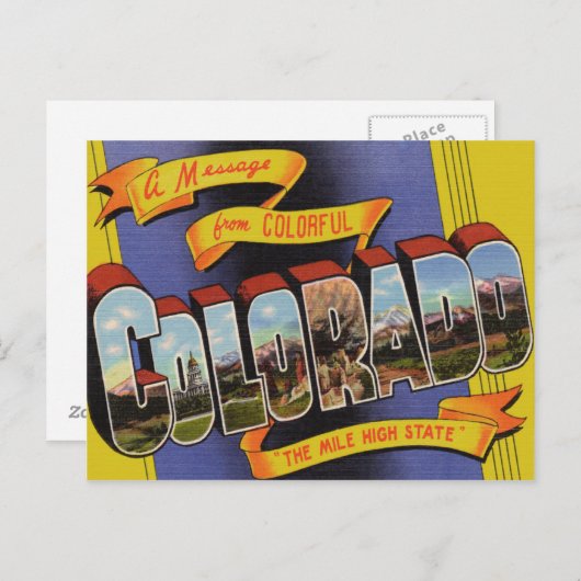  Colorado Briefkaart (Voorkant / Achterkant)