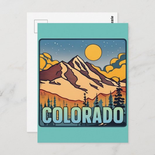 Colorado Briefkaart (Voorkant / Achterkant)